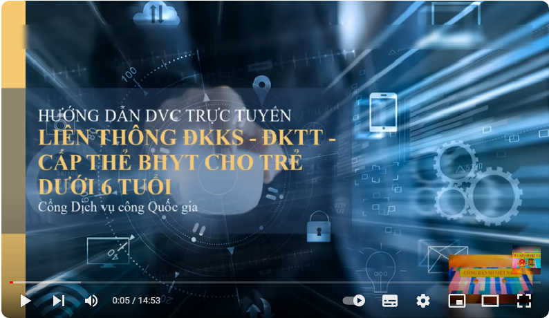 Hướng dẫn thực hiện DVC liên thông ĐKKS