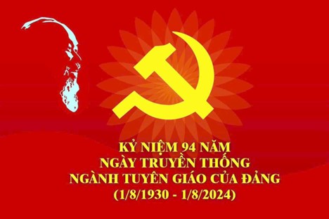 Tự hào 94 năm ngành Tuyên giáo!